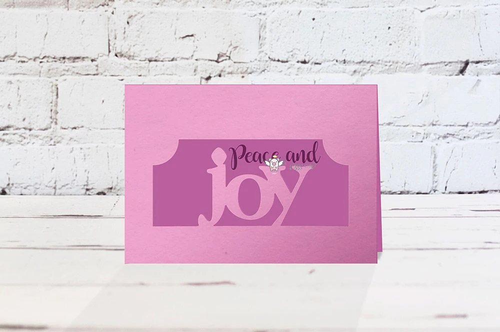 Металлические вырубные штампы вырезанные формы украшение с надписью Joy