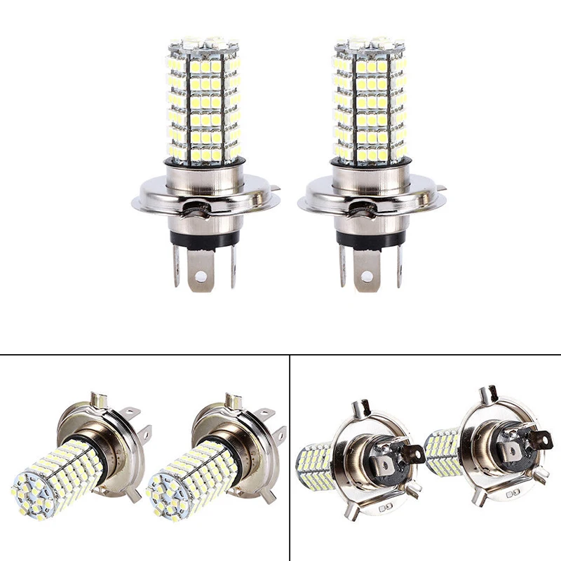 2 шт. H4/HB2/9003 120LED автомобиля Hi/низкая противотуманного светильник головной