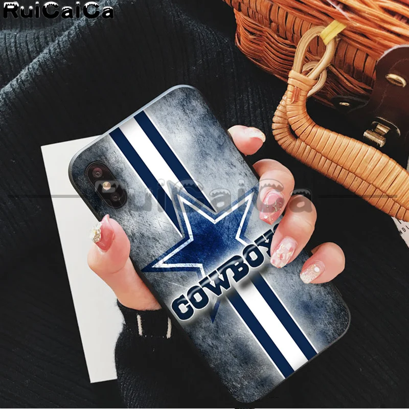 A13 RuiCaiCa dallas cowboys DIY красивые аксессуары для телефонов, чехол для iPhone X XS MAX 6 6S 7 7plus 8 8Plus 5 5S XR - Цвет: A13