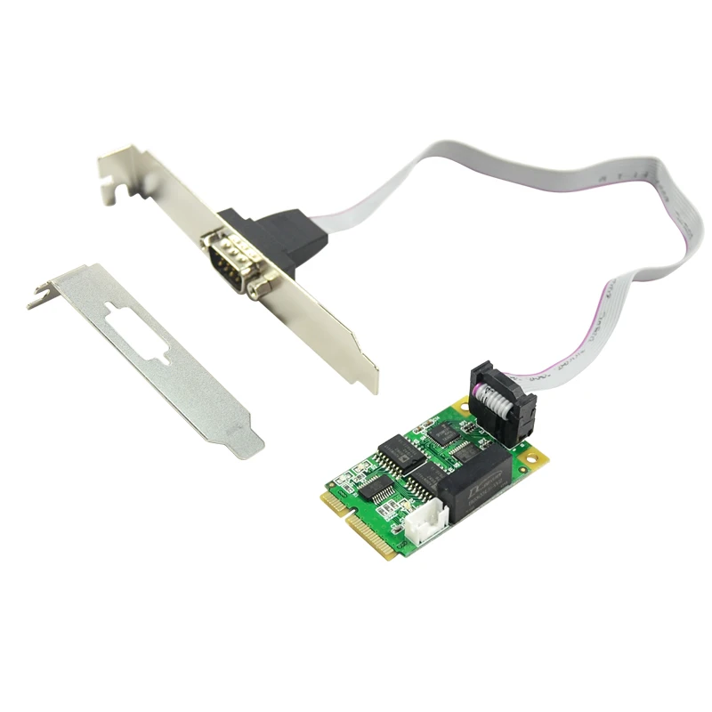 MINI PCI-E to RS232 RS422 RS485 Serial Card Minipcie (USB protocol) Surge Electrostatic Protection Multi Function Expansion | Компьютеры и