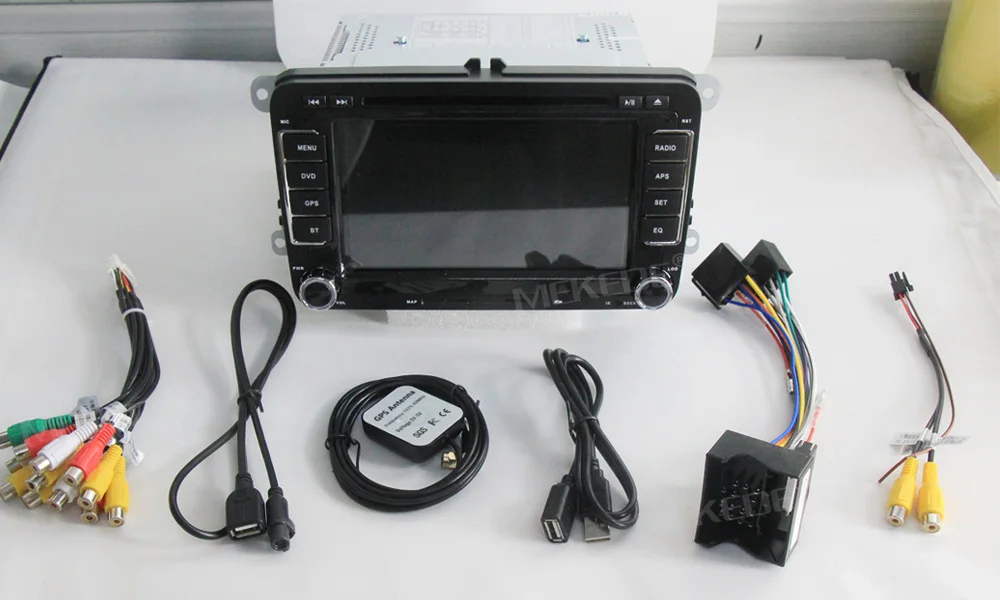 Европейский склад налогов 7 дюймов 2din автомобильный dvd для Volkswagen VW golf 5 6 touran passat B6 sharan jetta polo tiguan с микрофоном
