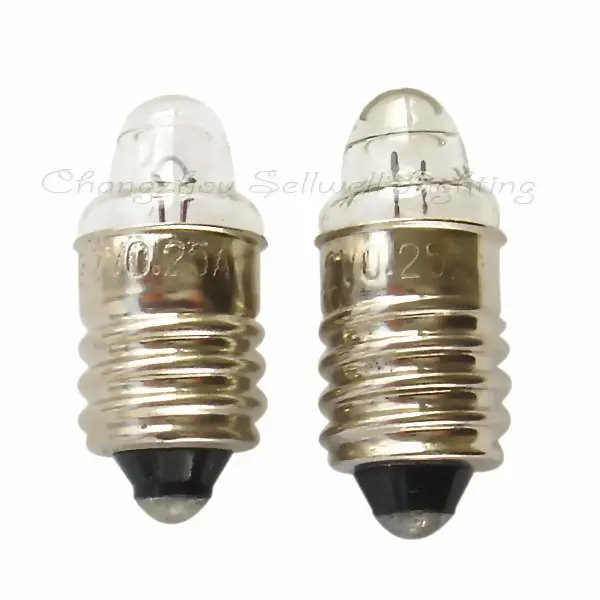 

E10x22 2.2v 0.25a Miniature Lamp Bulb Light A033