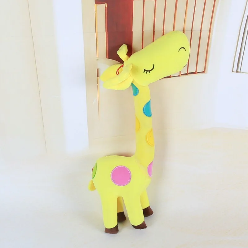Новые Мультяшные Оригинальные милые плюшевые игрушки в виде жирафа животные