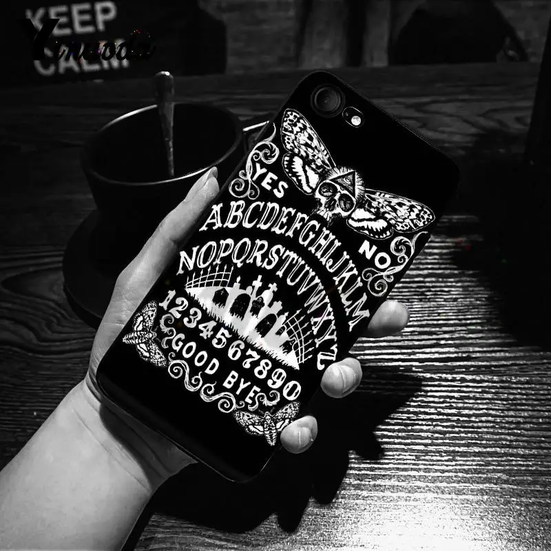Yinuoda для iphone 7 6 X Чехол Ouija Board роскошный Coque Shell чехол для телефона для iphone X 8 7 6 6S Plus X 5 XS XR чехол s