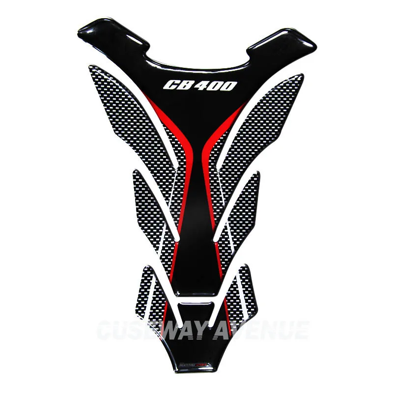 for Honda CB400 CB 400 3D Carbon-look Motorcycle Tank Pad Protector Decal Stickers Case | Автомобили и мотоциклы