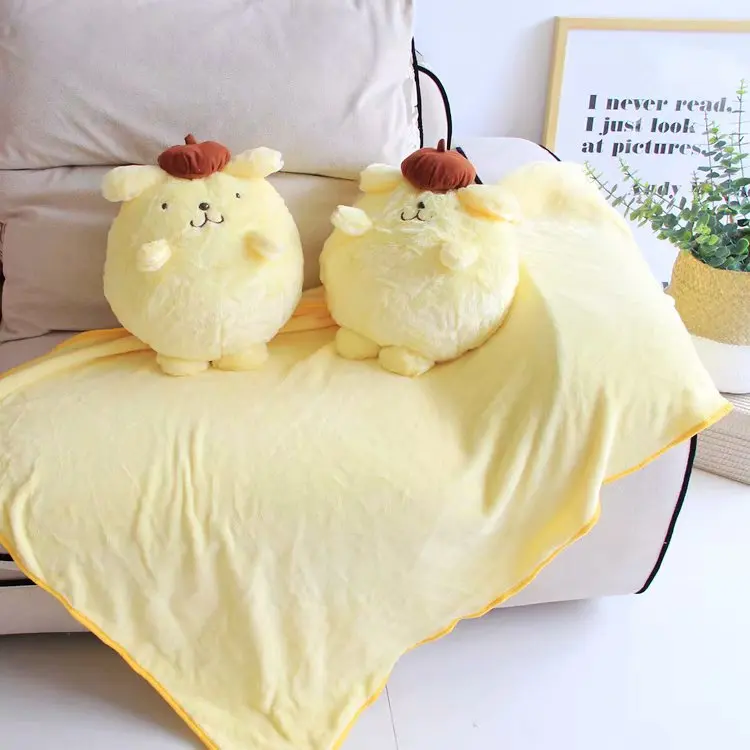 IVYYE милый помпон пурин аниме плюшевые вещи интимные аксессуары plushdoll мягкие пушистые теплые мягкие игрушечное одеяло кровать пледы одеяло s