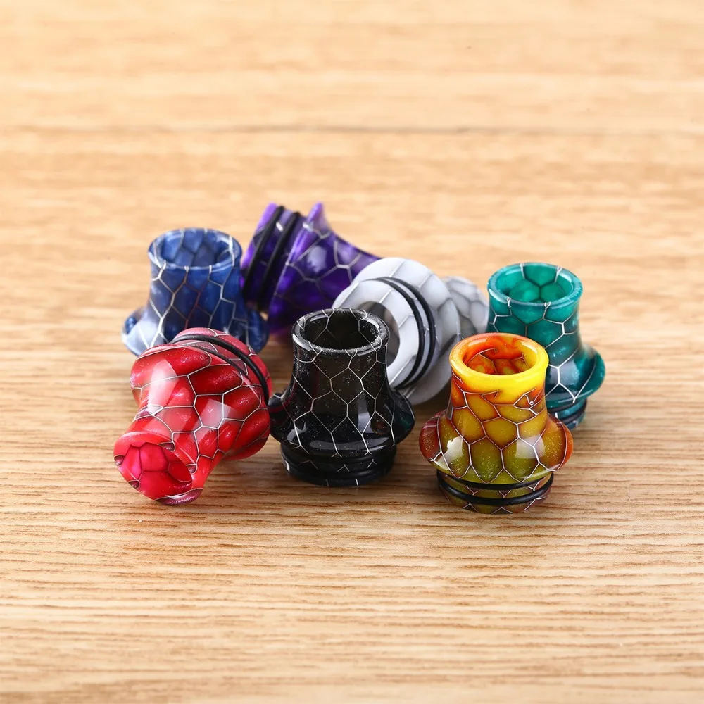 Vulcanee Rose Snake 810 капельный наконечник 528 широкий мундштук для вейпа Prince Mtl