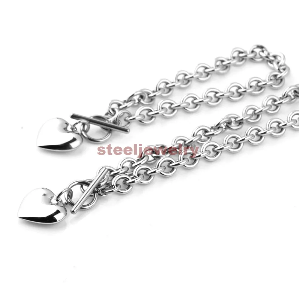 Трендовое Стильное женское ожерелье с подвесками браслет из нержавеющей