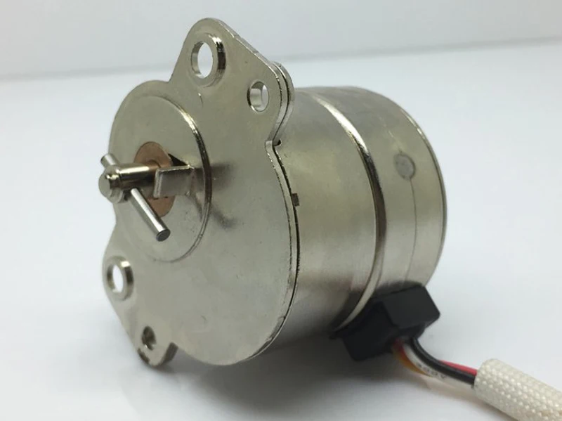 2 шт. OT-GSM35-384 шаговый двигатель с металлическими шестернями 12 В 0.3A 18 градусов