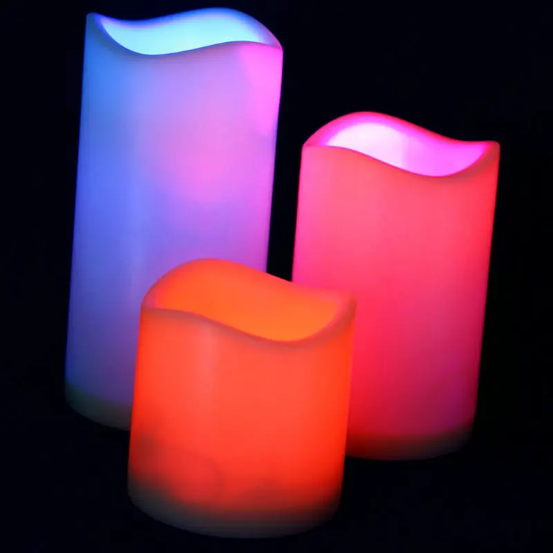 Светодиодный фонарь цвета слоновой кости с дистанционным управлением 3 шт. 18