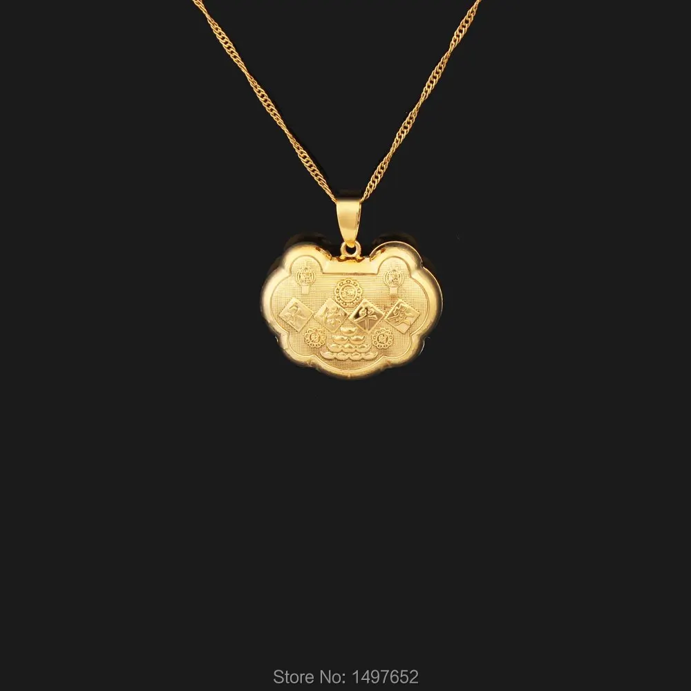 Adixyn ожерелье золотого цвета с кулоном Будда религиозные украшения для детей