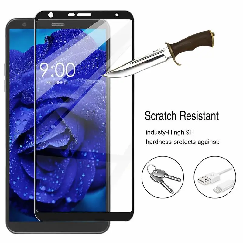 Высокоалюминиевое закаленное 3d-стекло для LG Stylo 5 Stylo5 полное покрытие 9H защитная