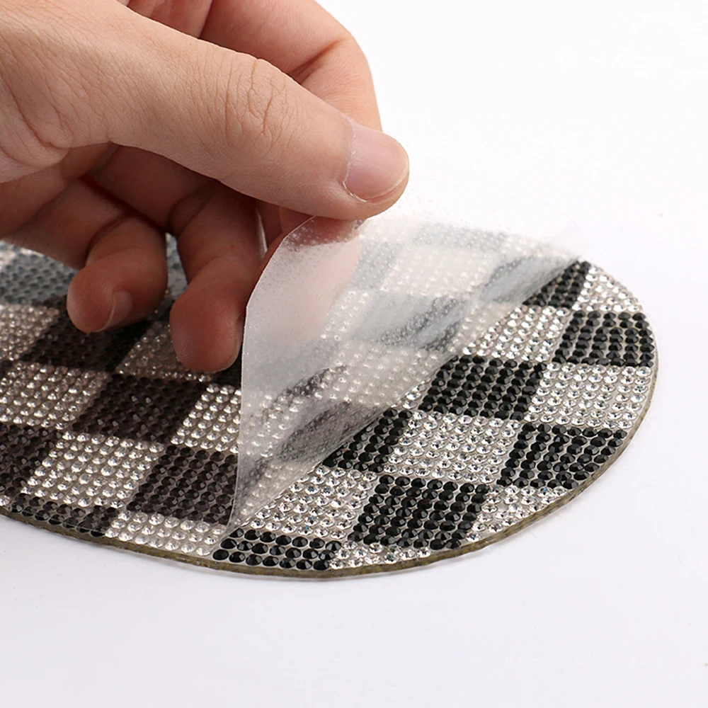 Кристальные алмазные наклейки для интерьера автомобиля с центральным