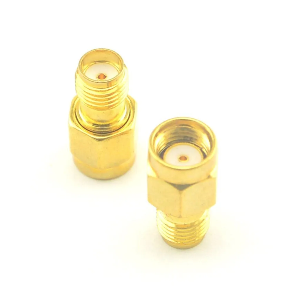 100 pcs SMA female jack to RP-SMA male jack center RF coaxial connectors