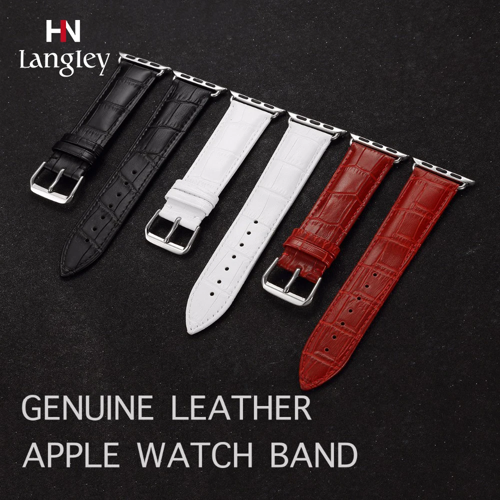 

Ремешок из натуральной кожи для Apple Watch Iwatch Series 1 2 3 4 5 38 40 42 44 мм