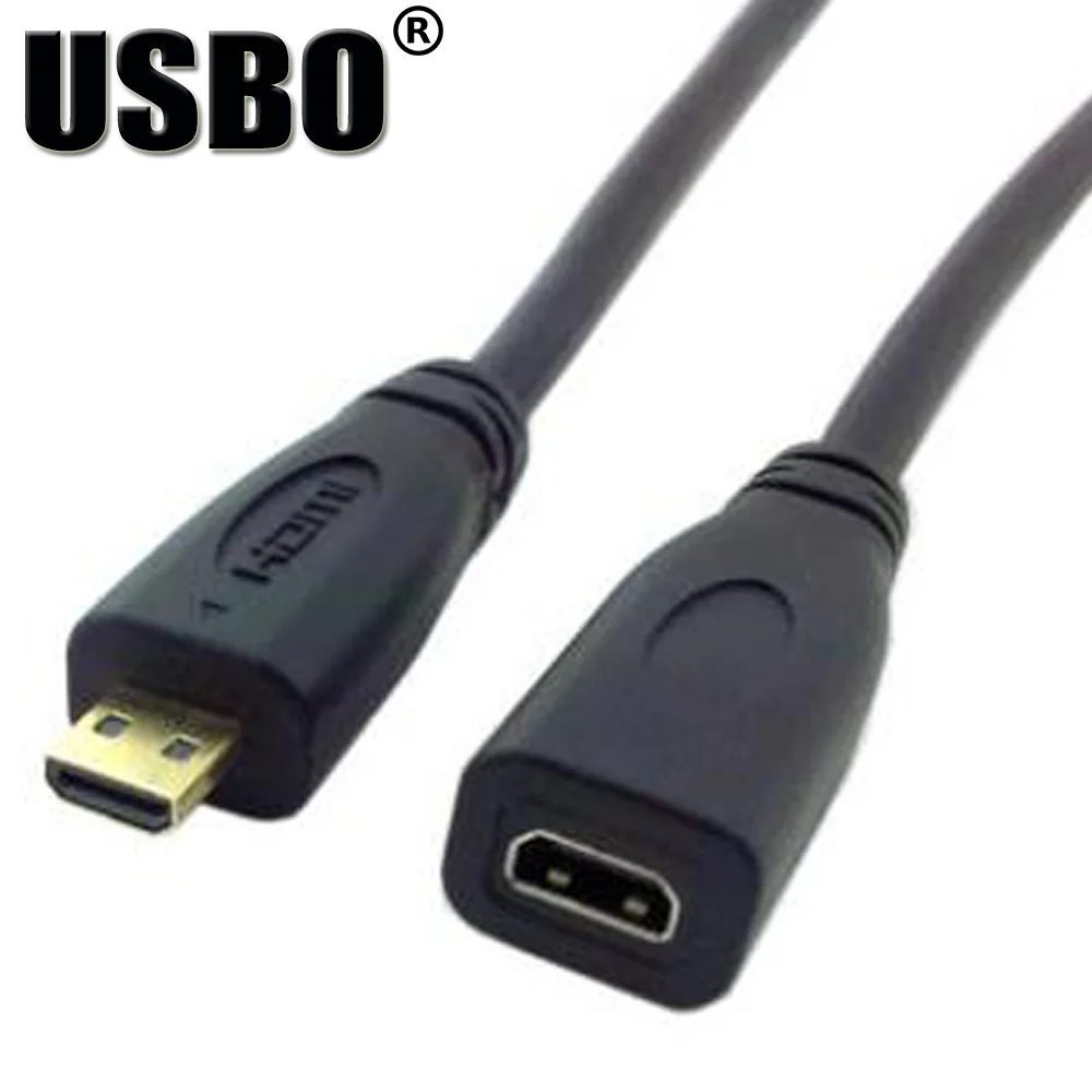 Черный 30 см высокой плотности скорость позолоченный штекер HD разъем монитора