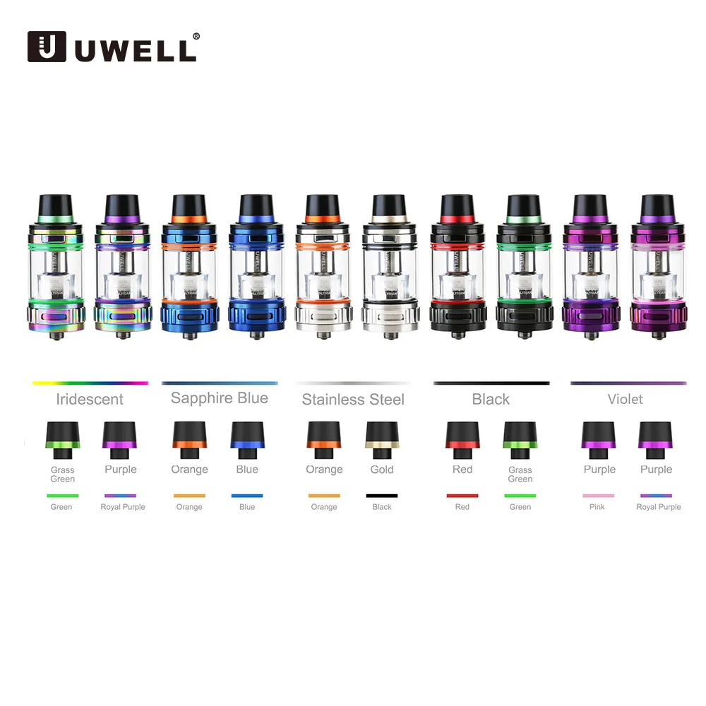 Оригинальный Uwell атомайзер Valyrian 5 мл бак Vape RTA Ретро стиль три типа Pin для бокс мод