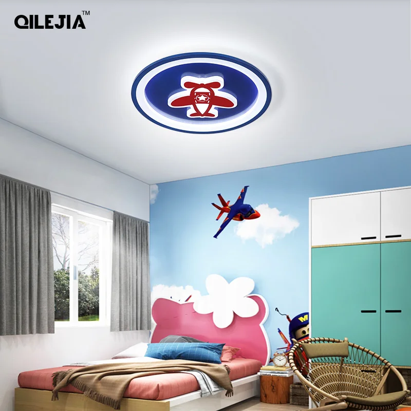 Led Chandelier Lights For Children Bedroom Study Room Remote Control Modern Lighting Lamp Plafonnier Avize Lampadari Luminaria