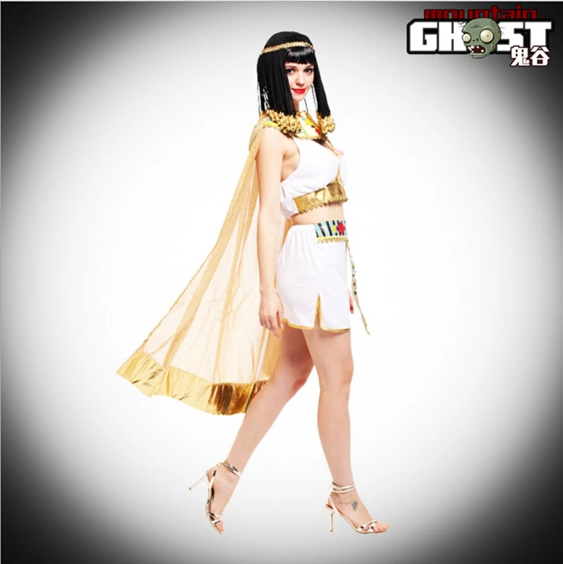 Halloween Costumes Sexy Female Greece Goddess Egypt Queen Cleopatra costume | Тематическая одежда и униформа
