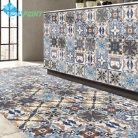 0 2x5M Creative Floor Wall Sticker Thick Waterproof Self-Adhesive Bedroom Living Room Ground Wallpaper Simulation Tile Stickers