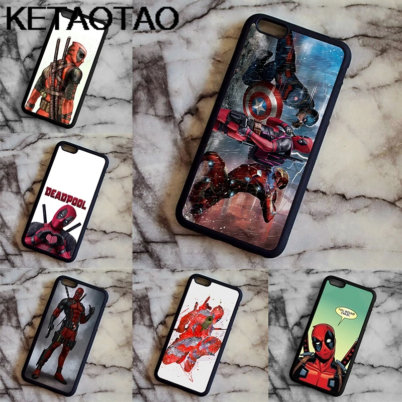 KETAOTAO Deadpool The Scream Edvard Munch чехлы для телефонов Samsung galaxy S3 S4 S5 S6 S7 S8 S9 Note чехол Мягкий