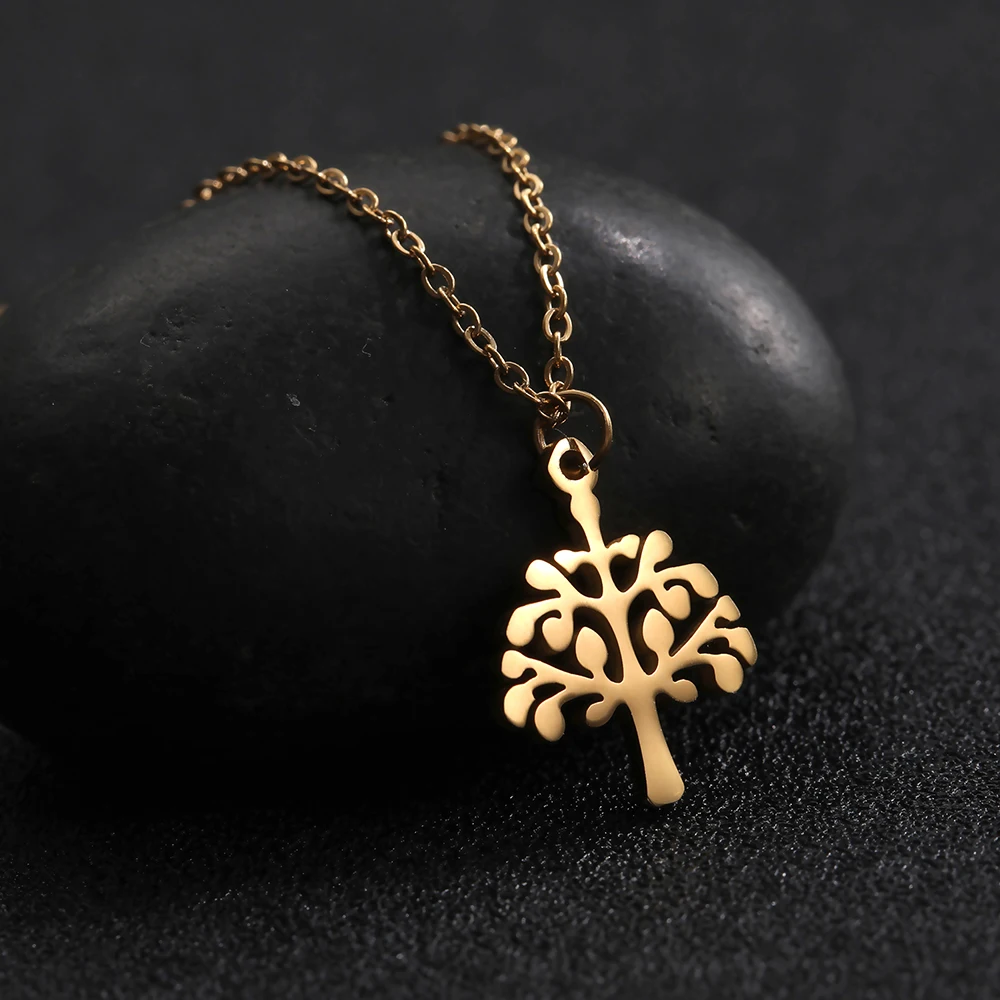 LIKGREAT искусственное дерево жизни Простые Модные украшения из нержавеющей стали