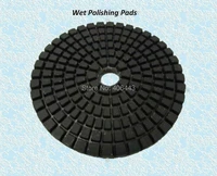 100mm diamond soft polishing pads for wet polishing marble and granite grits 50 buff