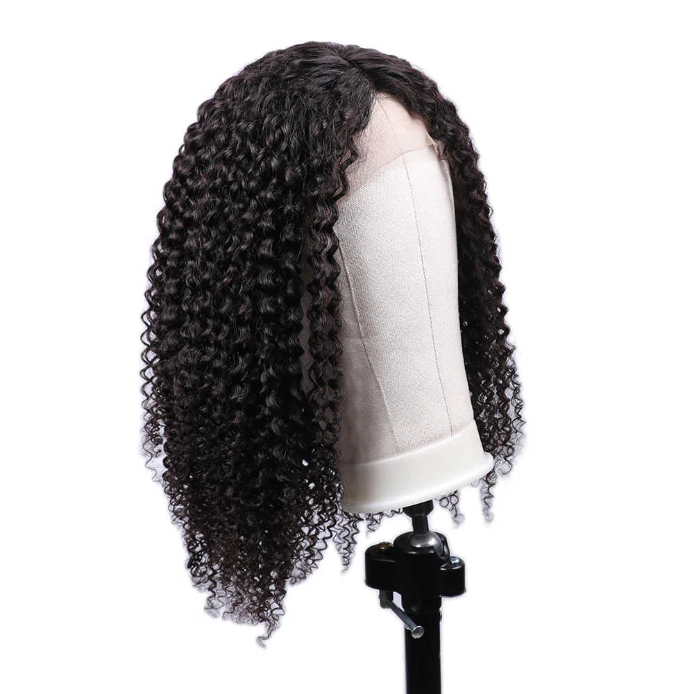 Mstoxic Brazilian Curly Lace Front Human Hair Wigs Pre Plucked For Black Women 130% Density Remy Wig | Шиньоны и парики