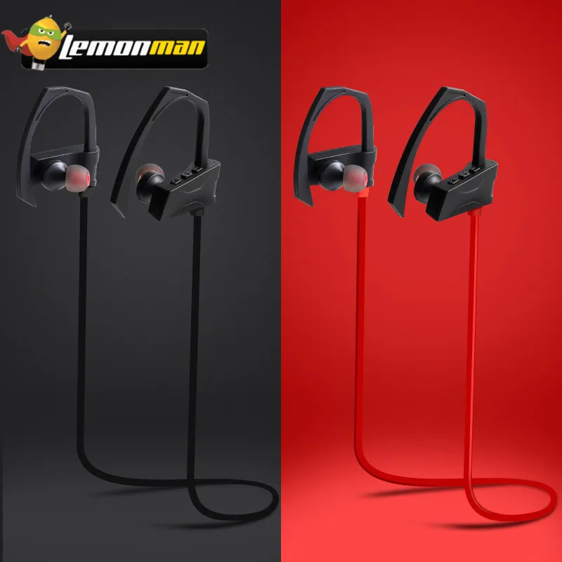 LemonMan наушники Bluetooth для пробежки бинауральная гарнитура Висячие Наушники