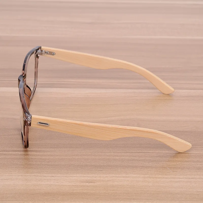 NOSSA бамбуковые винтажные очки ручной работы с заклепками в оправе для мужчин и