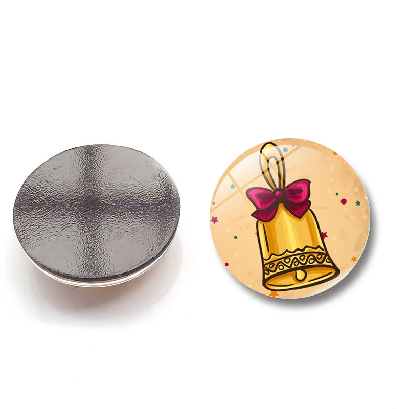 5 шт./лот рождественские магниты на холодильник Снеговик Рождественская елка