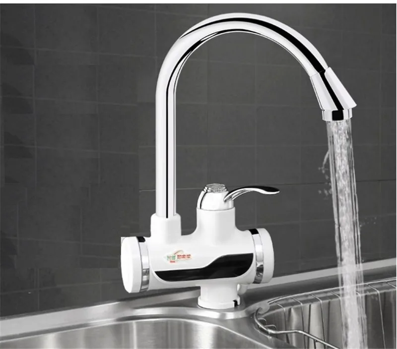 Фотографический смеситель для горячей воды с цифровым дисплеем безрезервуарный