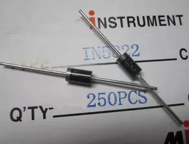 

50pcs/lot 1N5822 DO-27 IN5822 Schottky Diode 3A 40V DIP Wholesale Electronic New original