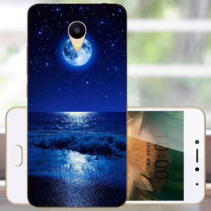 Мягкий ТПУ чехол MONAEVA для Meizu M5S Mini, силиконовый чехол с модным принтом для Meizu M5S, бампер из ТПУ для Meizu M 5S M5S Mini, чехол для телефона 5,2