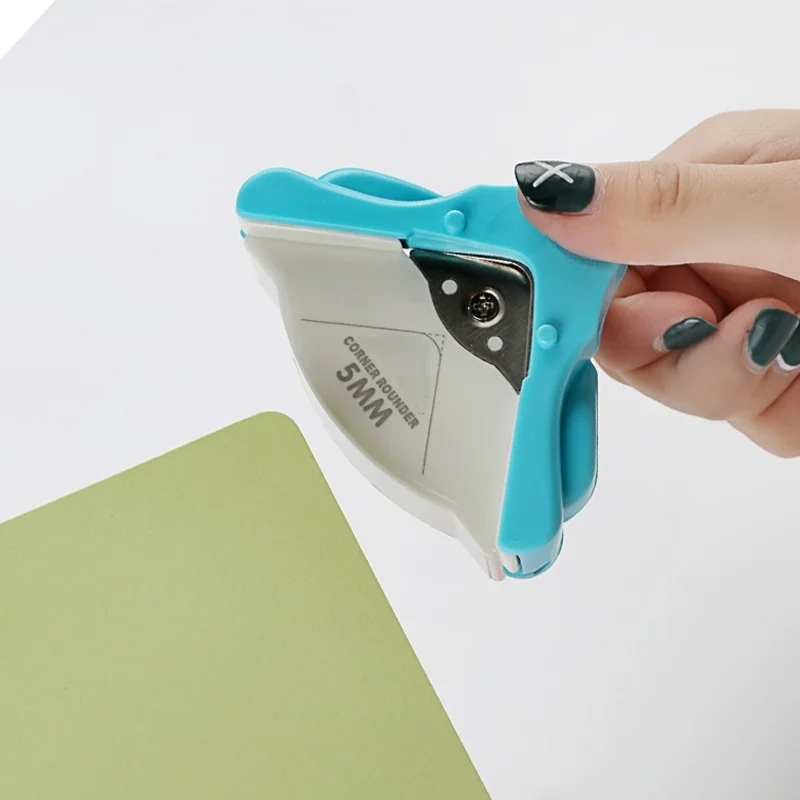 R4 DIY Corner Rounder 4mm Card Paper Hole Punch Circle Pattern Photo Cutter Tool Scrapbooking Notebook Puncher Cards Craft | Канцтовары