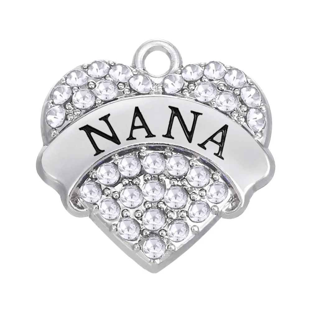 Моя форма 5 шт в партии сплав родиевое покрытие Nana DIY Шарм хит продаж | Украшения и