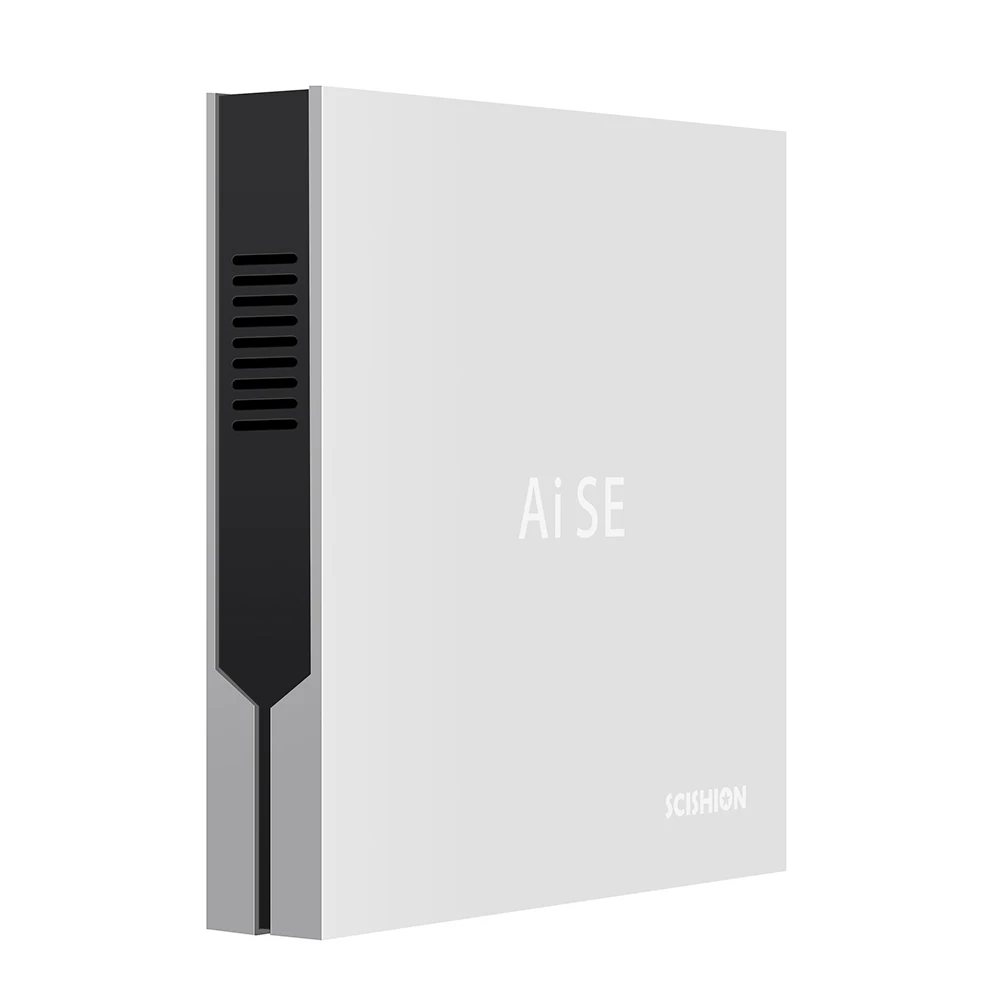 SCISHION Ai SE Android 7,1 умная игра ТВ коробка RK3399 4G+ 64G 4 K H.265 мультимедийный видеоплеер w/геймпад 5G/2,4G, Wi-Fi, RJ45 USB3.0