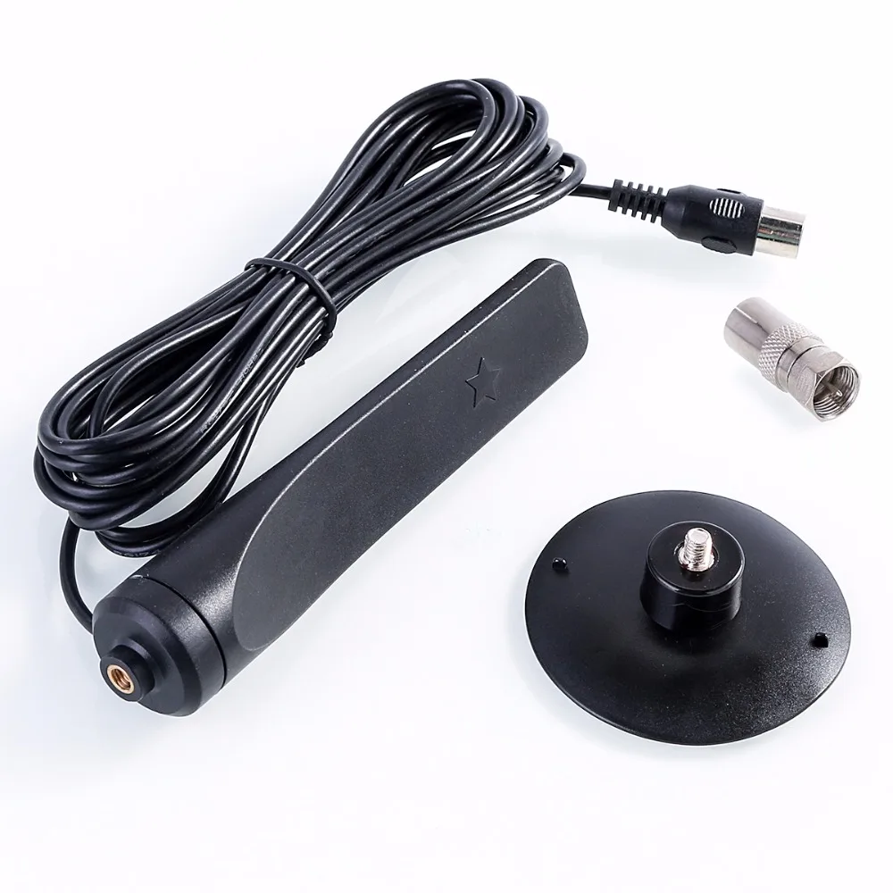 Внутренняя ТВ цифровая антенна для DVB-T DVB-T2 ТВ-палка HDTV Freeview 12dB 800 Mile бустер радио VHF