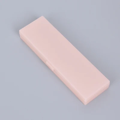 Small Pink Fromthenon Простой Прозрачный Футляр Чехол пенал для карандашей Пластик ящик для хранения Muji Стиль канцелярские офисные и школьные принадлежности - Цвет: Small Pink