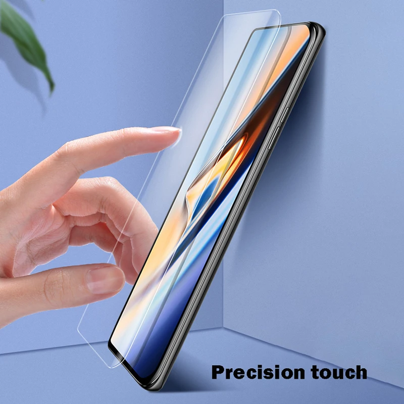 УФ Полный Клей закаленное стекло для OnePlus 7 Pro протектор экрана изогнутое OnePlus7