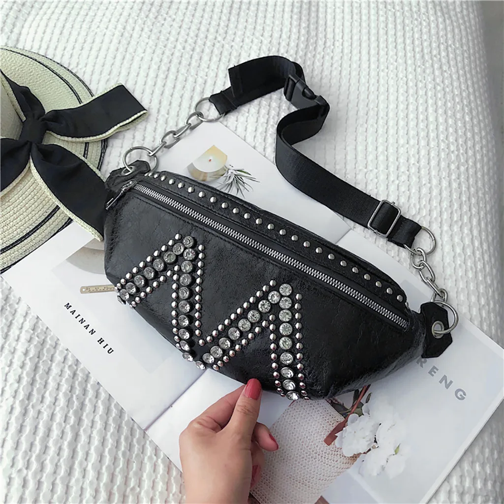 2019 Новое поступление Для женщин Роскошные сумки на пояс сумка мессенджер плечо