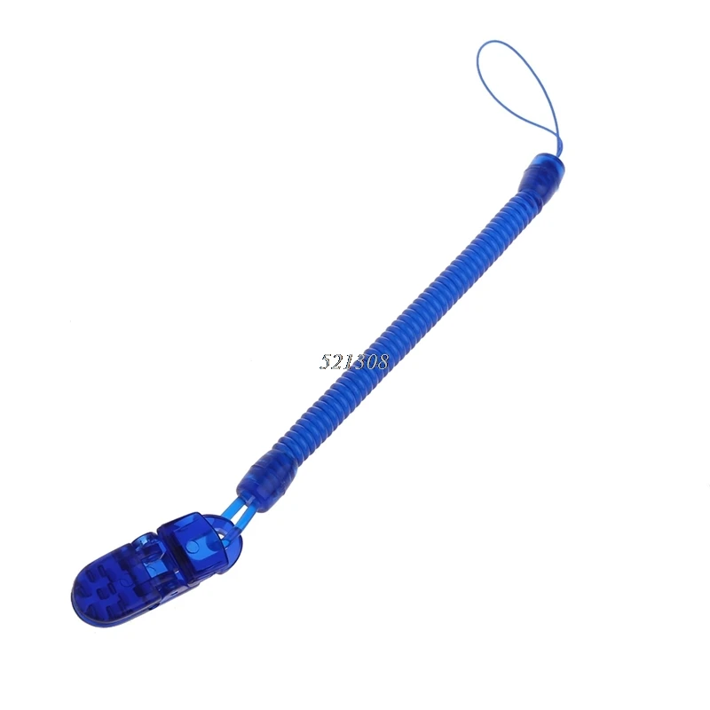 

Baby Infant Toddler Dummy Pacifier Spring Soother Nipple Clip Chain Holder Strap MAY16_35