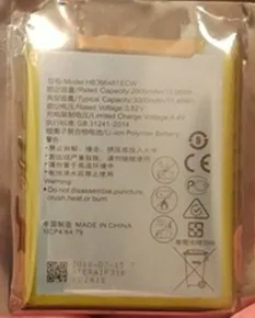 Горячая Распродажа original3000mAh HB366481ECW литий-ионный аккумулятор для телефона huawei P9