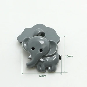 E-1Pack-10pcs MoTiRo, 10 шт./лот, хвостовик животных Окрашенные Пластиковые кнопки, Красочные серии для шитья/рукоделия/украшения дома/DIY/Скрапбукинг - Цвет: E-1Pack-10pcs