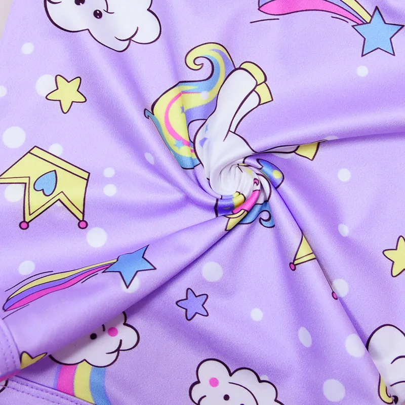 Baby Girl Cute Unicorn Party Dress Kids Swimsuits Girls Swimming bikini Bathing Suit Unicornio Rainbow princess Dresses | Детская одежда