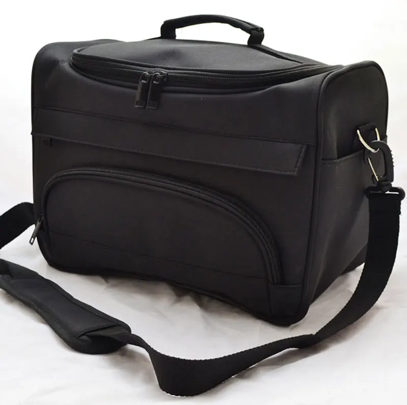 Женский модный профессиональный органайзер для макияжа многослойная косметичка