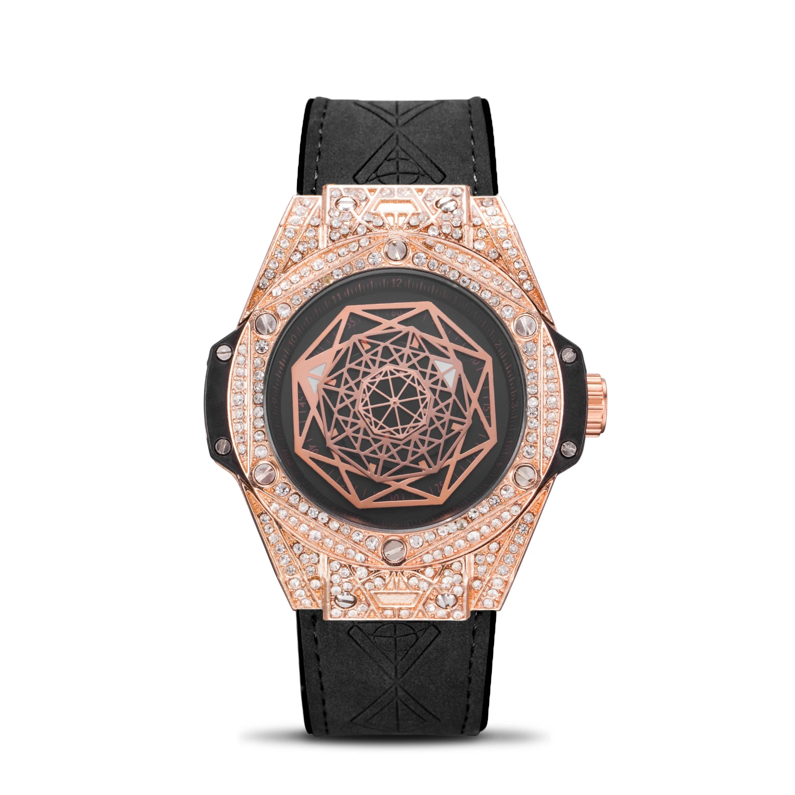 Швейцарская Алмазная резка Япония Miyota кварц rolexable круг модный тренд мужские часы светящиеся водонепроницаемые Relojes Hombre