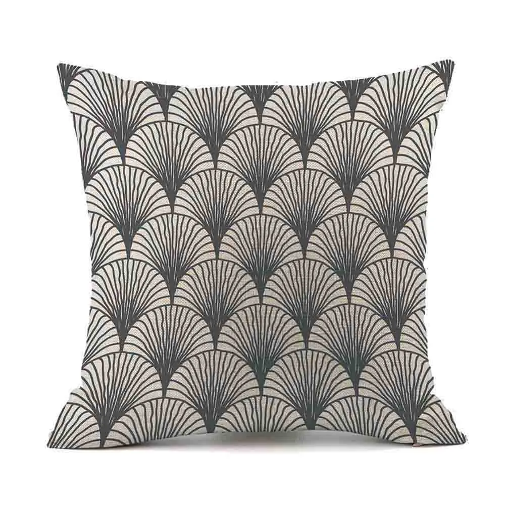Цветочная наволочка для подушки растение украшение дома decorativos para sofa винтажная