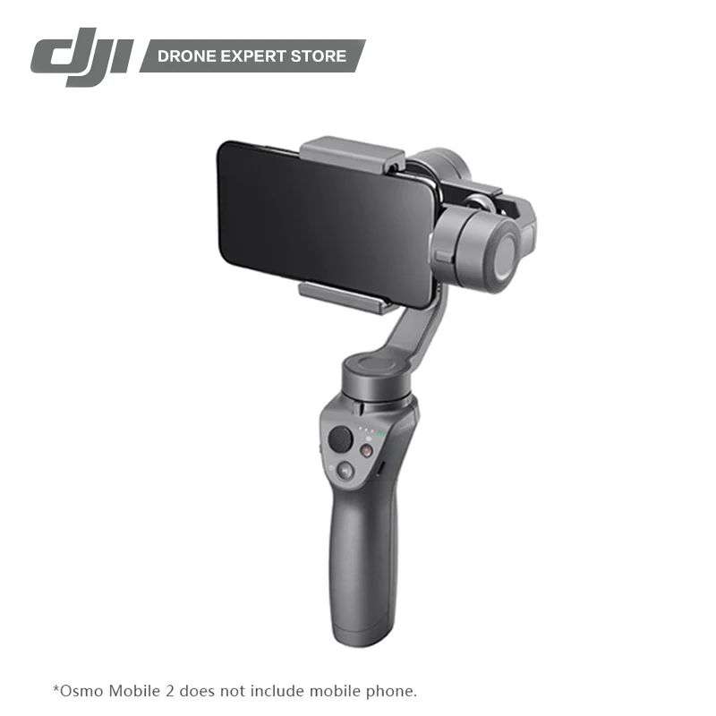 DJI Осмо мобильный 2 ручной карданный 3 оси Gimbal стабилизатор для iphone 8x samsung huawei Xiaomi