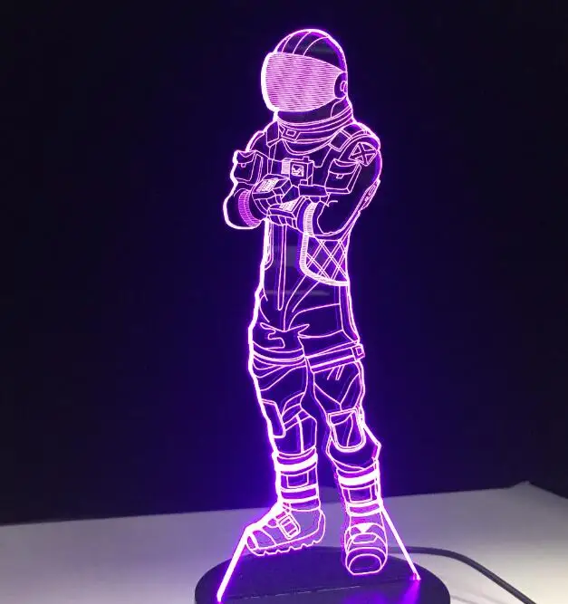 3d led lamp 10 3D светодиодная лампа 7 видов цветов сенсорный выключатель Настольная лампа лава лампа Акриловая Иллюзия комната атмосфера освещение игры вентиляторы подарок - Испускаемый цвет: 3d led lamp 10